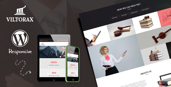 Viltorax- Lawyer WordPress Theme