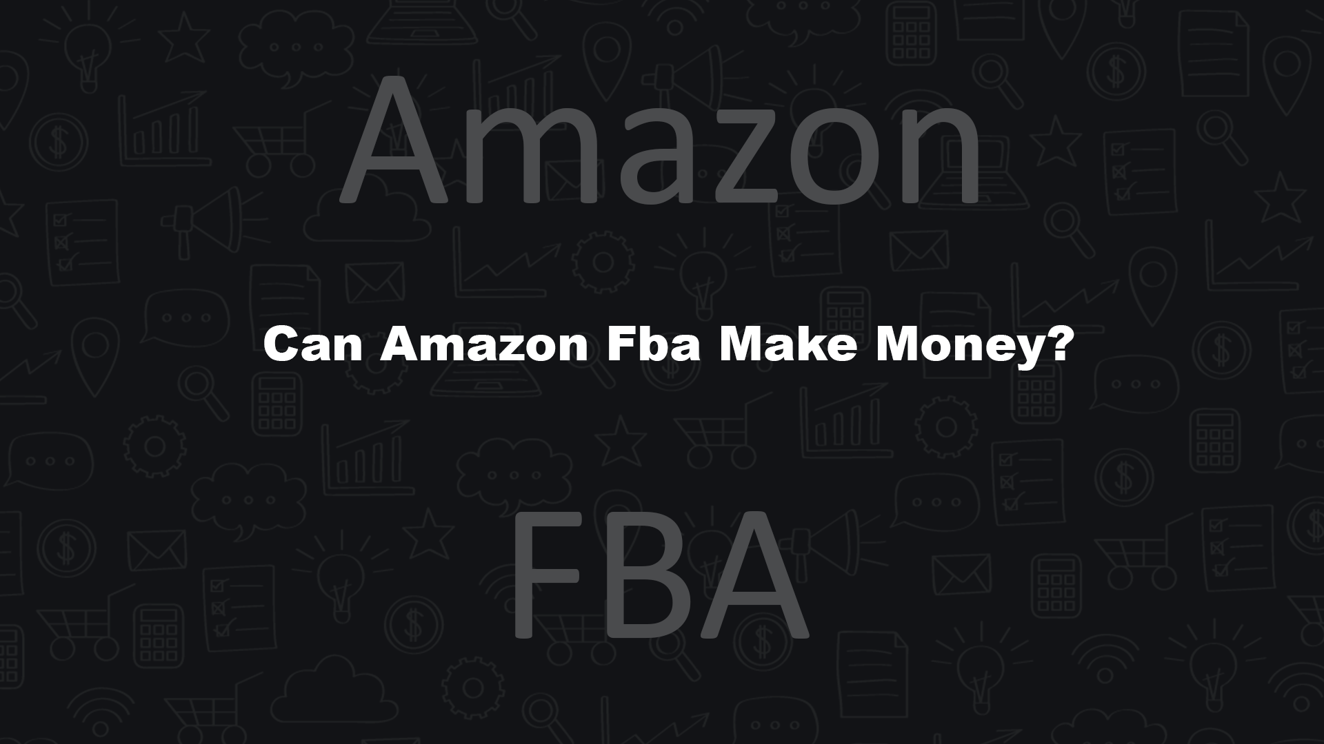 Amazon Fba Make Money
