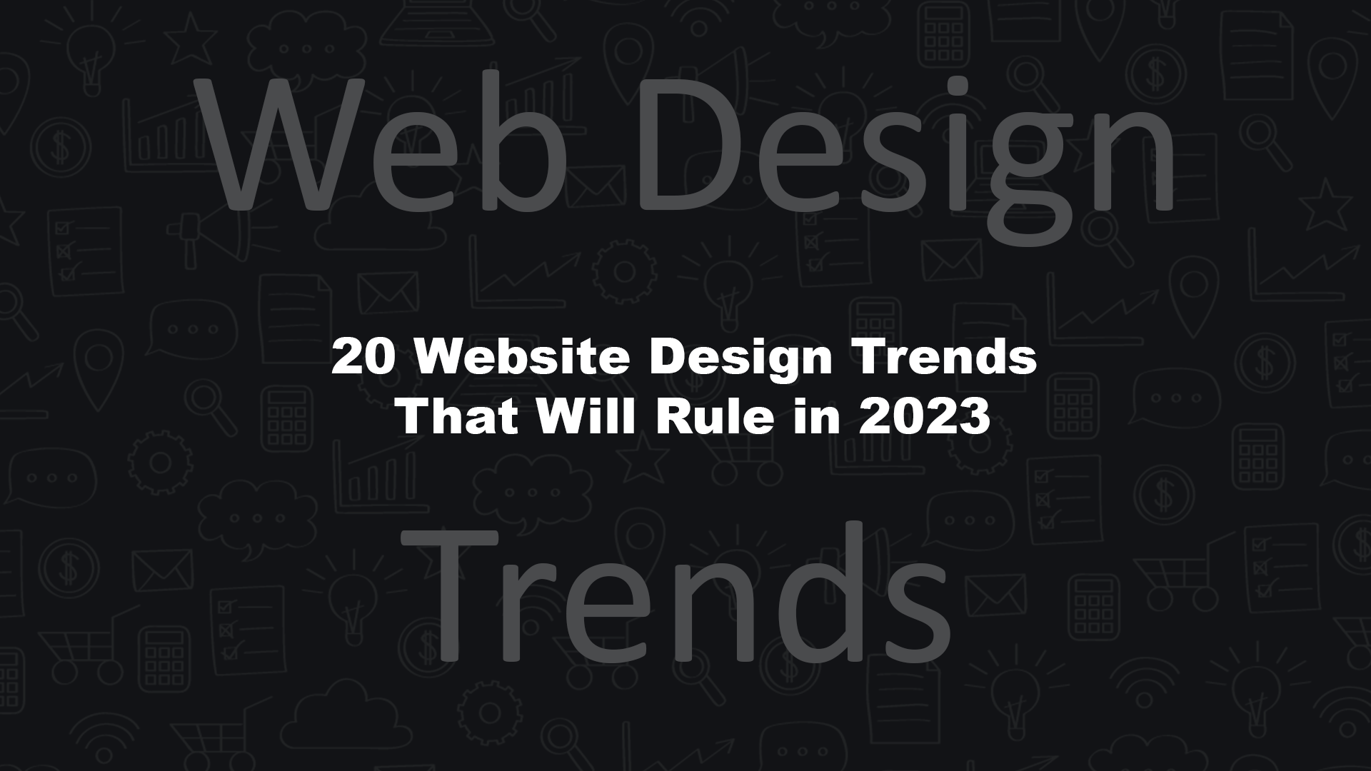 20 Website Design Trends